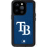 MLB Tampa Bay Rays - Solid Distressed iPhone 14 Pro Waterproof Case