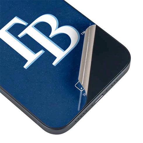 MLB Tampa Bay Rays - Solid Distressed iPhone 14 Skin