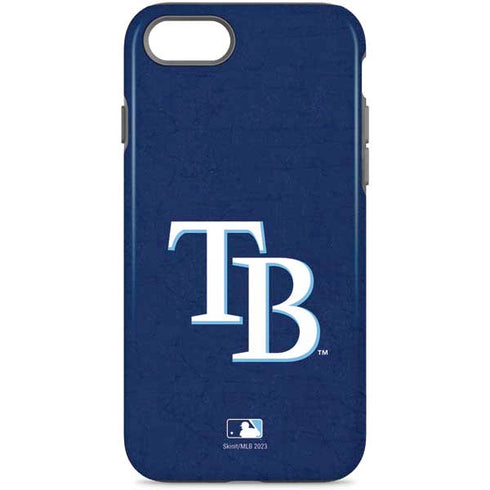 MLB Tampa Bay Rays - Solid Distressed iPhone 8 Pro Case
