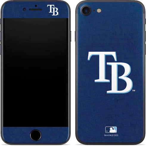 MLB Tampa Bay Rays - Solid Distressed iPhone 8 Skin