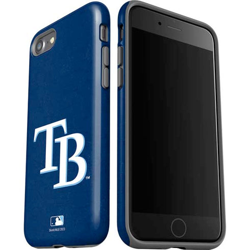 MLB Tampa Bay Rays - Solid Distressed iPhone SE (2nd & 3rd Gen) Pro Case