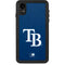 MLB Tampa Bay Rays - Solid Distressed iPhone XR Waterproof Case