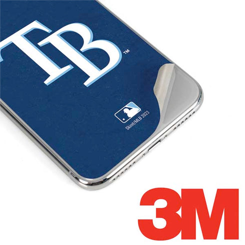 MLB Tampa Bay Rays - Solid Distressed iPhone XS Max Skin
