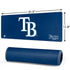 MLB Tampa Bay Rays - Solid Distressed Gaming Mouse Pad