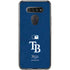 MLB Tampa Bay Rays - Solid Distressed LG K51/Q51 Clear Case
