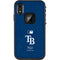 MLB Tampa Bay Rays - Solid Distressed LifeProof Fre iPhone Skin