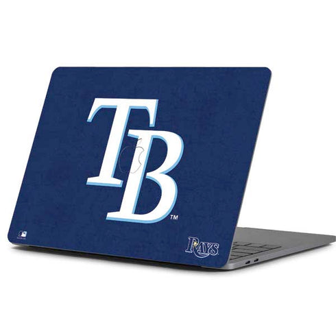 MLB Tampa Bay Rays - Solid Distressed Apple MacBook Pro 13-inch Skin