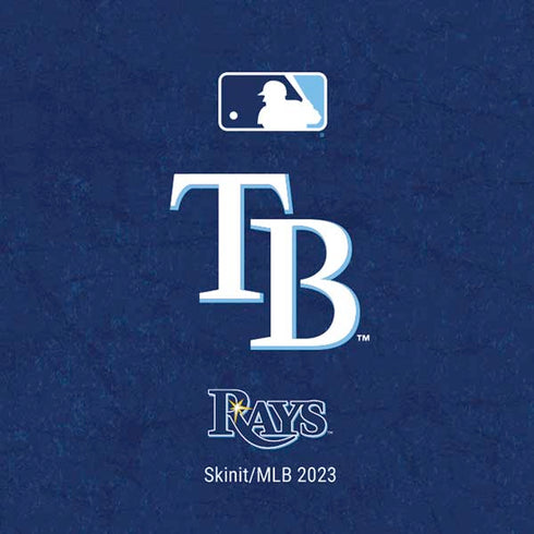 MLB Tampa Bay Rays - Solid Distressed Moto E5 Play Skin