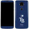 MLB Tampa Bay Rays - Solid Distressed Moto E5 Plus Skin