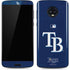 MLB Tampa Bay Rays - Solid Distressed Moto G6 Skin