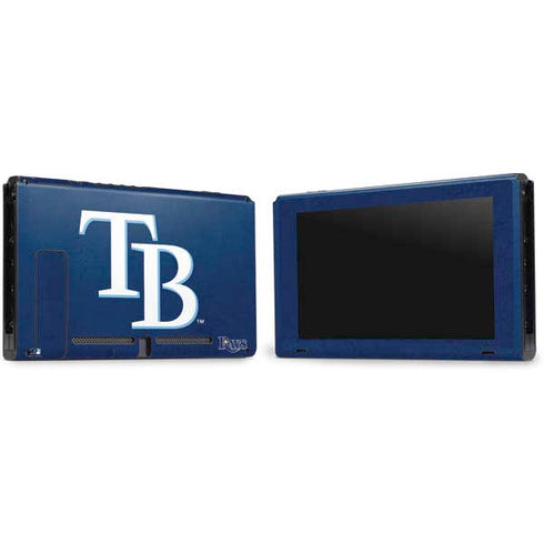 MLB Tampa Bay Rays - Solid Distressed Nintendo Switch Bundle Skin