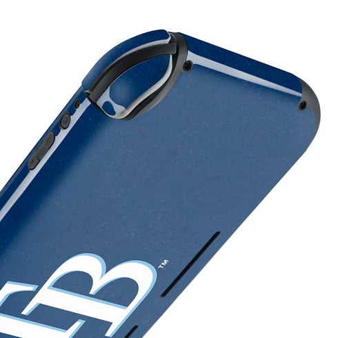 MLB Tampa Bay Rays - Solid Distressed Nintendo Switch Lite Skin