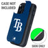 MLB Tampa Bay Rays - Solid Distressed Otterbox Defender iPhone Skin