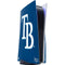 MLB Tampa Bay Rays - Solid Distressed PS5 Console Skin