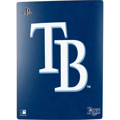MLB Tampa Bay Rays - Solid Distressed PS5 Console Skin