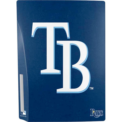 MLB Tampa Bay Rays - Solid Distressed PS5 Console Skin
