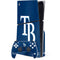 MLB Tampa Bay Rays - Solid Distressed PS5 Slim Disk Bundle Skin
