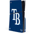 MLB Tampa Bay Rays - Solid Distressed PS5 Slim Disk Console Skin
