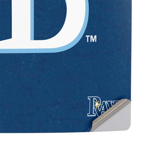 MLB Tampa Bay Rays - Solid Distressed PS5 Slim Disk Console Skin