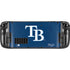 MLB Tampa Bay Rays - Solid Distressed Steam Deck Handheld Gaming Computer Skin
