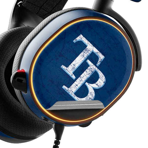 MLB Tampa Bay Rays - Solid Distressed SteelSeries Arctis 3 Skin