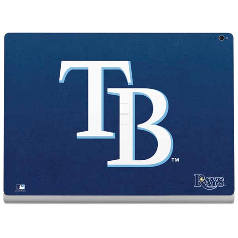 MLB Tampa Bay Rays - Solid Distressed Surface Book 2 15in Skin