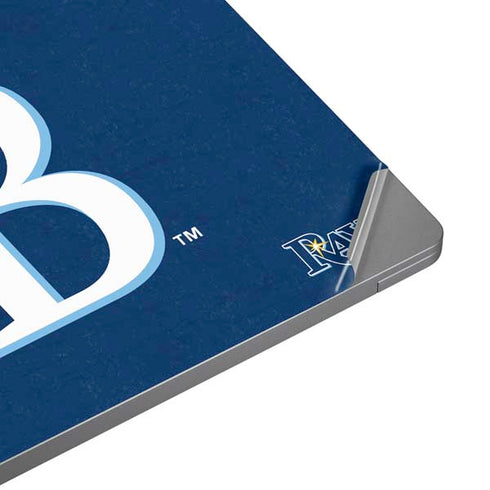 MLB Tampa Bay Rays - Solid Distressed Surface Laptop 4 15in Skin