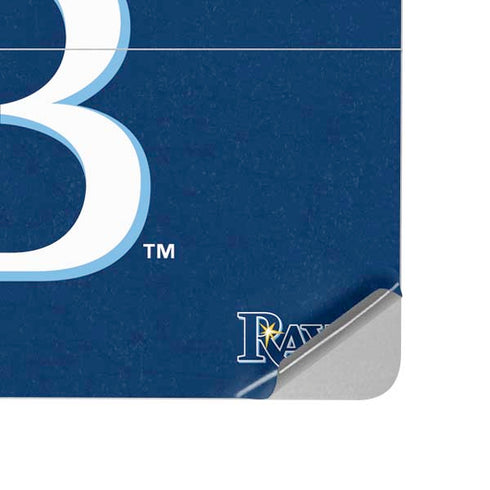 MLB Tampa Bay Rays - Solid Distressed Surface Laptop Studio Skin