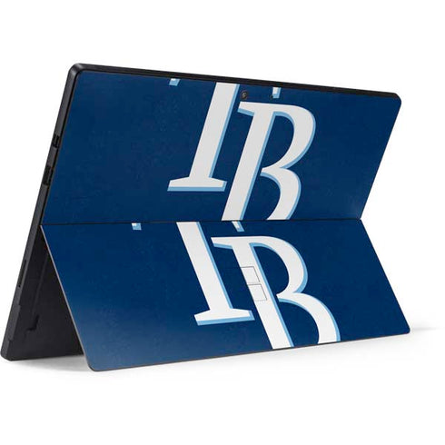 MLB Tampa Bay Rays - Solid Distressed Surface Pro 7 Skin
