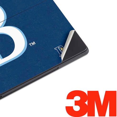 MLB Tampa Bay Rays - Solid Distressed Surface Pro 7 Skin