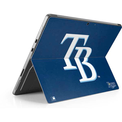 MLB Tampa Bay Rays - Solid Distressed Surface Pro 9 Skin