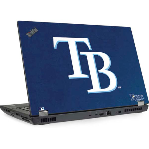 MLB Tampa Bay Rays - Solid Distressed Lenovo ThinkPad Skin
