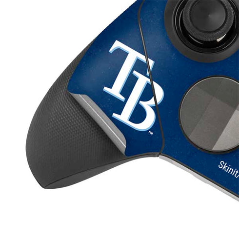 MLB Tampa Bay Rays - Solid Distressed Xbox Elite Wireless Controller Series 2 Skin