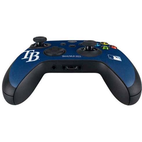 MLB Tampa Bay Rays - Solid Distressed Xbox Series X Controller Skin
