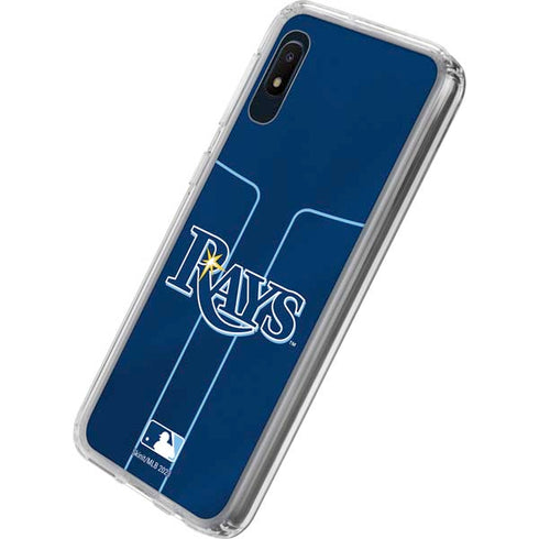 MLB Tampa Bay Rays Alternate/Away Jersey Galaxy A10e Clear Case