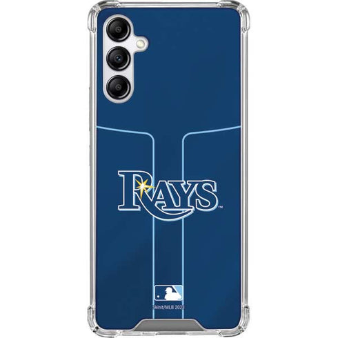 MLB Tampa Bay Rays Alternate/Away Jersey Galaxy A14 5G Clear Case
