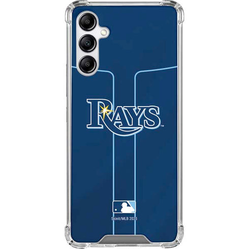 MLB Tampa Bay Rays Alternate/Away Jersey Galaxy A15 5G Clear Case