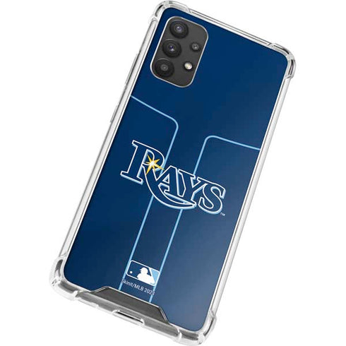 MLB Tampa Bay Rays Alternate/Away Jersey Galaxy A32 5G Clear Case