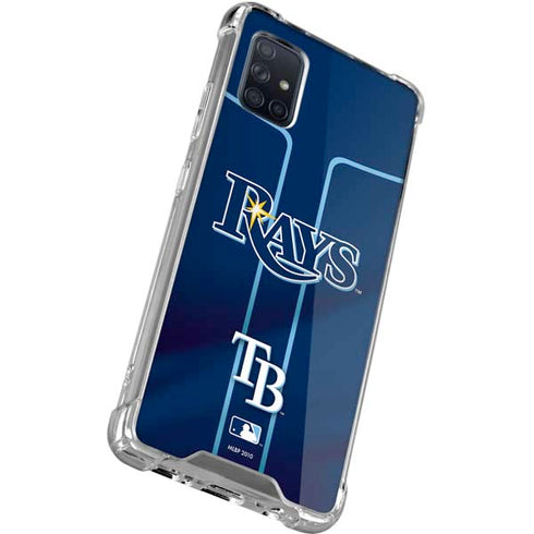 MLB Tampa Bay Rays Alternate/Away Jersey Galaxy A51 5G Clear Case