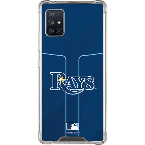 MLB Tampa Bay Rays Alternate/Away Jersey Galaxy A51 5G Clear Case