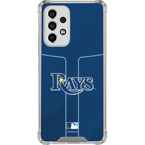 MLB Tampa Bay Rays Alternate/Away Jersey Galaxy A53 5G Clear Case