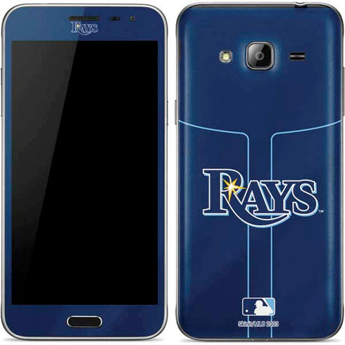 MLB Tampa Bay Rays Alternate/Away Jersey Galaxy J3 Skin