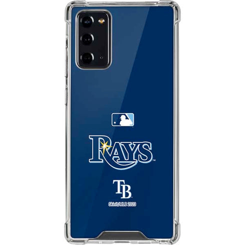 MLB Tampa Bay Rays Alternate/Away Jersey Galaxy Note20 5G Clear Case
