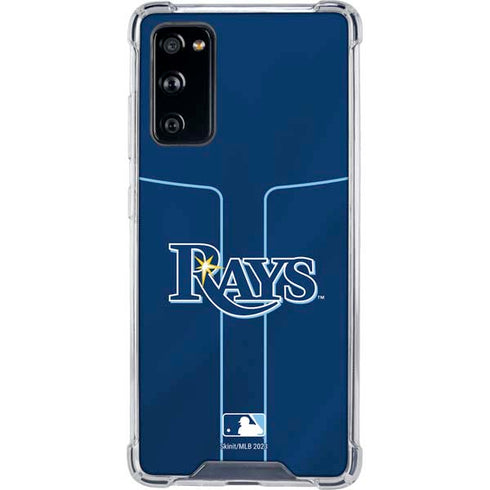 MLB Tampa Bay Rays Alternate/Away Jersey Galaxy S20 FE Clear Case