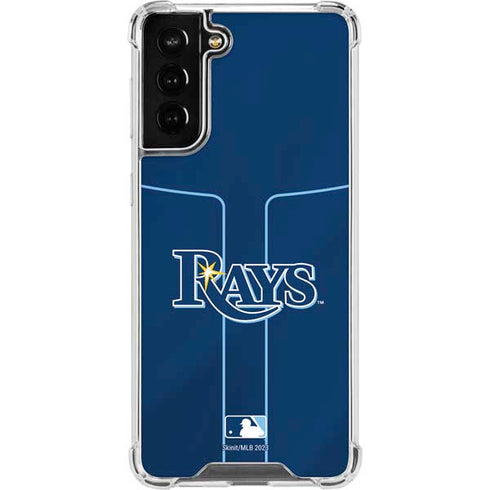 MLB Tampa Bay Rays Alternate/Away Jersey Galaxy S21 FE Clear Case