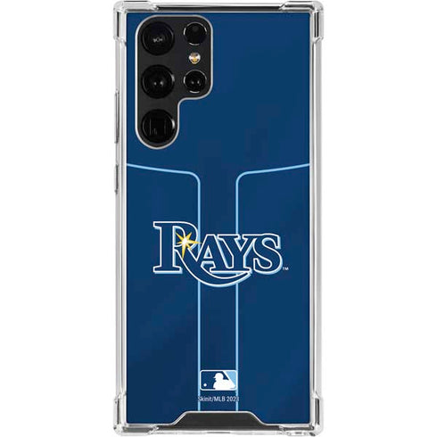 MLB Tampa Bay Rays Alternate/Away Jersey Galaxy S22 Ultra Clear Case