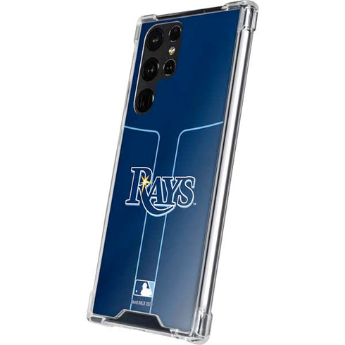 MLB Tampa Bay Rays Alternate/Away Jersey Galaxy S22 Ultra Clear Case