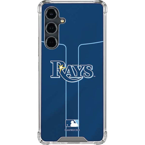 MLB Tampa Bay Rays Alternate/Away Jersey Galaxy S23 FE Clear Case