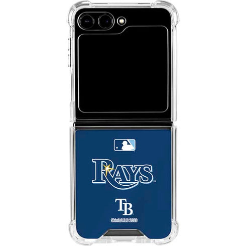 MLB Tampa Bay Rays Alternate/Away Jersey Galaxy Z Flip5 5G Clear Case
