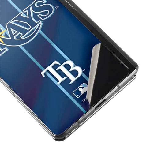 MLB Tampa Bay Rays Alternate/Away Jersey Galaxy Z Fold2 5G Skin